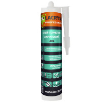 Клей-герметик акриловый прозрачный LACRYSIL 0,28 кг