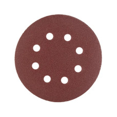 Круг шліфувальний самозачепний з отворами Polax Ø125 мм К120 54-217