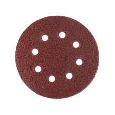 Круг шліфувальний самозачепний з отворами Polax Ø125 мм К36 54-212