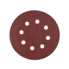 Круг шліфувальний самозачепний з отворами Polax Ø125 мм К60 54-214