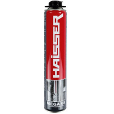 Пена монтажная HAISSER MEGA 65 875 мл (под пистолет)