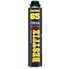 Пена монтажная профессиональная BESTFIX GUN-TYPE 65-5 860 мл