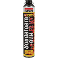Піна монтажна вогнестійка Soudafoam FR GUN 750 мл