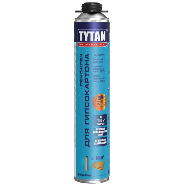 Піно-клей для гіпсокартону Tytan Professional 830 мл