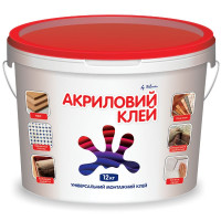 Акриловый клей POLIMIN 12 кг для монтажа отделочных материалов