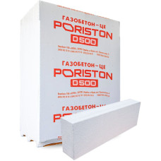 Газоблок PORISTON D500 150×200×610 (стіновий, перегородковий, 500 кг/м³)