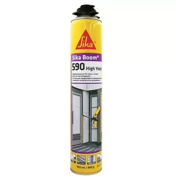 Монтажна піна Sika Boom-590 High Yield 870 мл (C858)