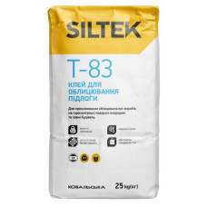 SILTEK Т-83 Клей для плитки на пол, 25кг