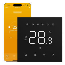 Терморегулятор terneo nx black з wi-fi