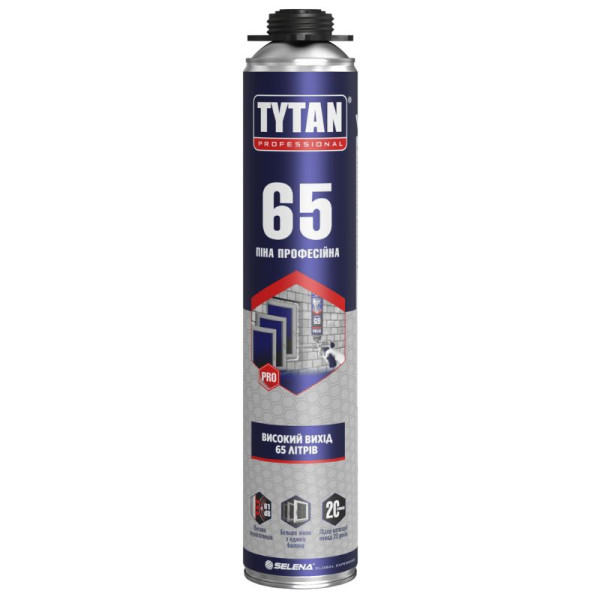 Монтажна піна TYTAN Professional 65 750 мл