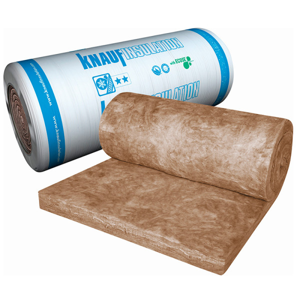 Минеральная вата Knauf Naturoll M 150 мм (1200×6200, 7,44 м²) — утеплитель в рулоне