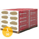 Каменная вата ROCKWOOL FRONTROCK SUPER 100 мм (1000×600, 1,8 м²) — утеплитель для фасада
