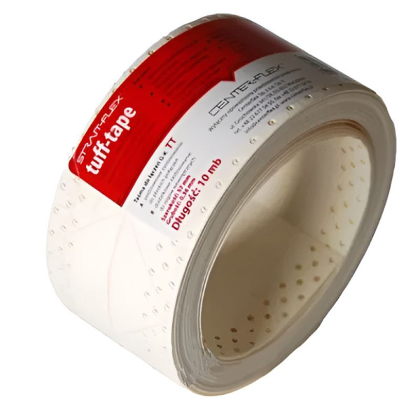 Стрічка для швів і кутів TUFF-TAPE Strait-Flex 57 мм × 30 м (червона)