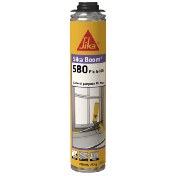 Монтажна піна Sika Boom-580 Fix & Fill 750 мл (C872)