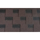 Битумная черепица SIM SHINGLE "EFFECT" красно-коричневая (2,52 м²)