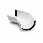Угол желоба внутренний 135° RainWay 130 мм ПВХ белый