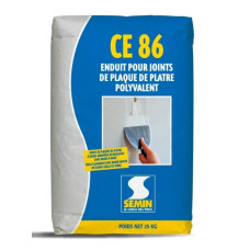 Semin CE-86 высокопрочная шпаклёвка для заделки стыков 25 кг.