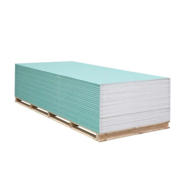 Гипсокартон влагостойкий KNAUF 2500х1200 12,5мм
