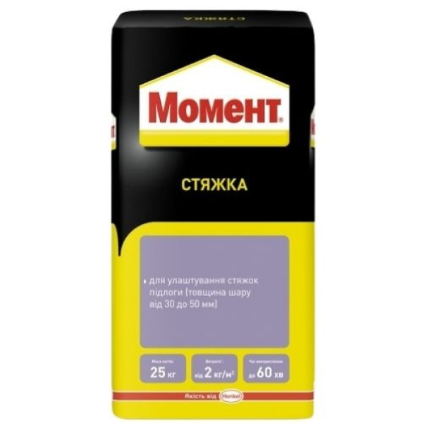 Момент Стяжка для пола, 25 кг