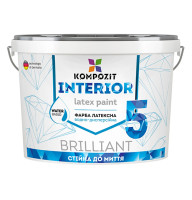 Фарба латексна інтер'єрна Interior 5 Kompozit 14 кг