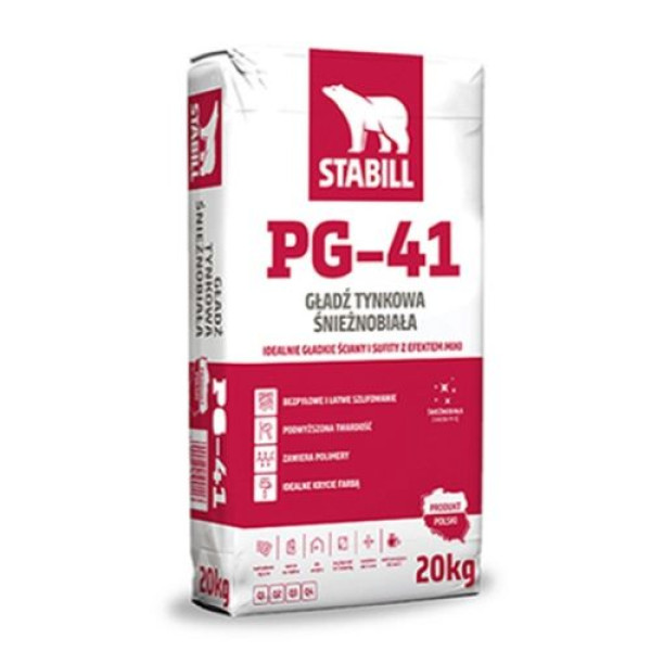 Шпатлевка Stabill PG-41, мешок 20кг