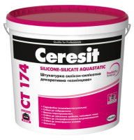 Декоративна штукатурка CERESIT CT 174 БАЗА Баранець, 1.5мм, 25кг.