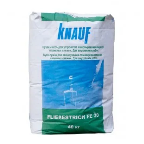 Knauf Fliessestrich FE 30 Смесь для пола, 40 кг