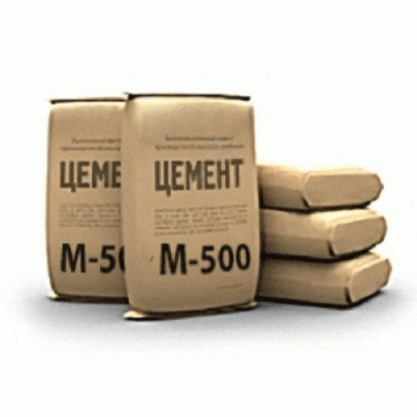 ЦЕМЕНТ М-500, Д 20, 25 кг