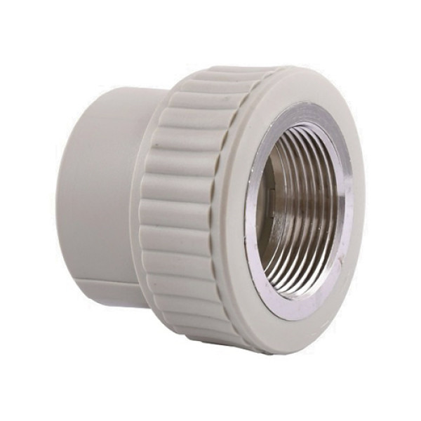 Муфта соединительная внутренняя резьба Vsplast PPR 20*1/2