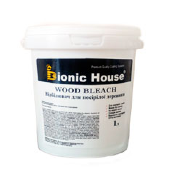 Bionic House (Бионик Хаус) Wood Bleach Отбеливатель для древесины безхлорный 1 л