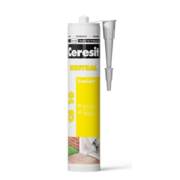 Герметик CERESIT CS NTR2 Neutral, прозрачный, 280мл.