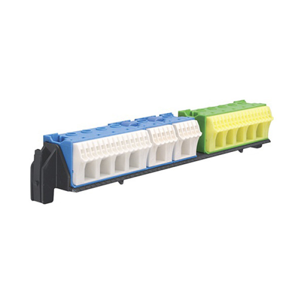 Держатель с клеммами Hager Volta для 4 рядных PE/N: 21XN+20XPE/5XN+6XPE