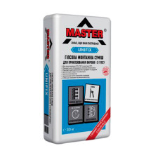 Master Unifix клей для гипсокартона и откосов 30 кг.