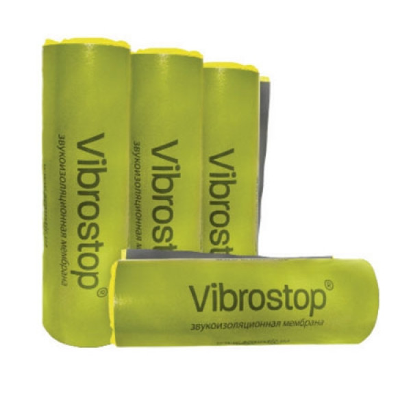Vibrofix (Виброфикс) Виброизоляционная мембрана Вибростоп (12500х1200х5) 15 кв.м рулон.