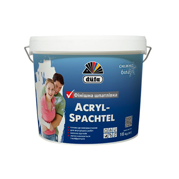Шпаклевка Acryl-Spachtel Dufa 16 кг