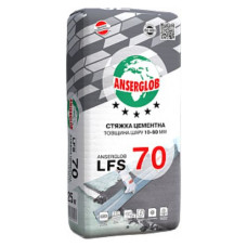 ANSERGLOB Стяжка цементная LFS 70, (10-60мм) 25кг