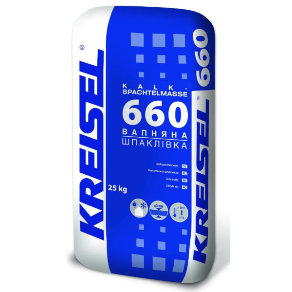 Kreisel 660 шпаклевка известковая 25 кг.