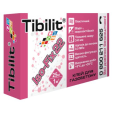 Tibilit Iso-Fix 22 Кладочная смесь для газоблока, 25кг