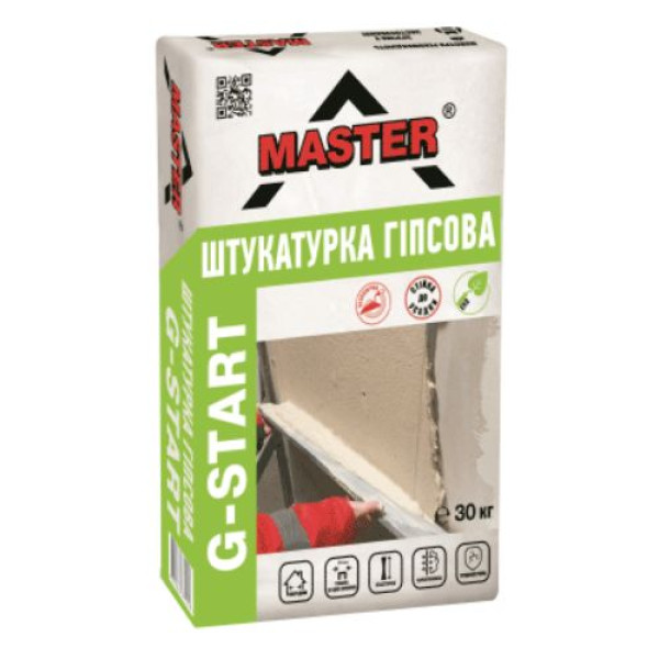 Master G Start гипсовая штукатурка 30 кг.