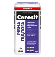 CERESIT Ровный Пол гипсоцементная смесь, 25кг