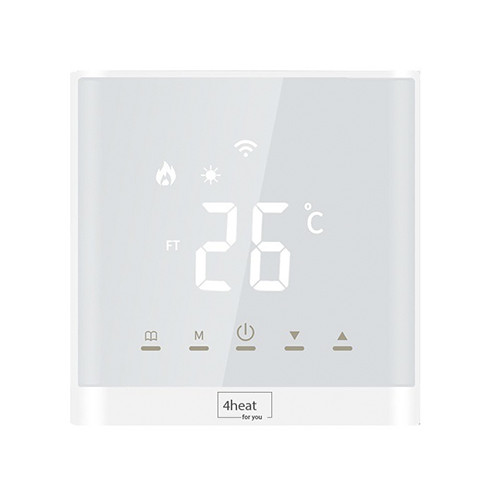 Терморегулятор сенсорный для пола с Wi-Fi 4heat AE-667 белый