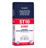 Шпаклівка гіпсова Sniezka ACRYL-PUTZ ST10 Start (2в1 Старт+Фініш), 20кг