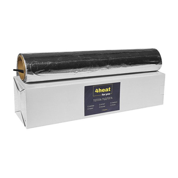Алюминиевый мат под ламинат для теплого пола 4heat AFMAT 150-5 м²