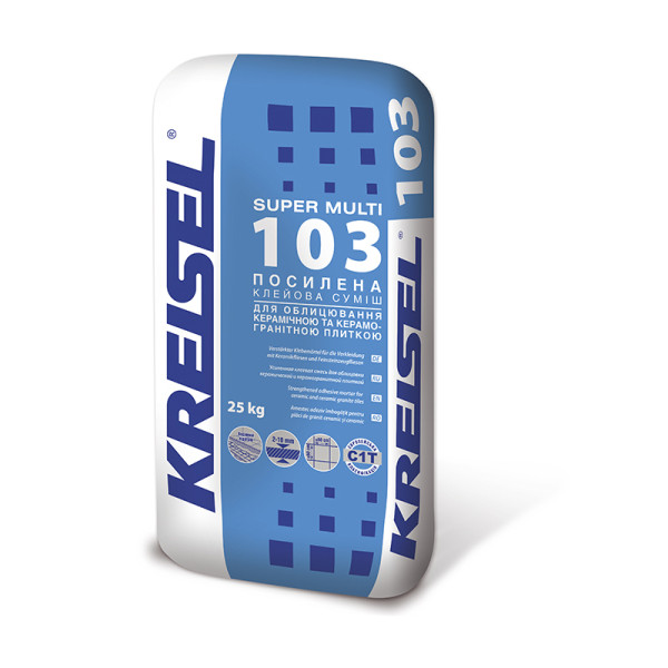 Kreisel 103 Клей для керамической и керамогранитной плитки, 25 кг.