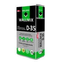 Wallmix D-35 Стяжка для пола, высокопрочная (10-50мм) 25 кг