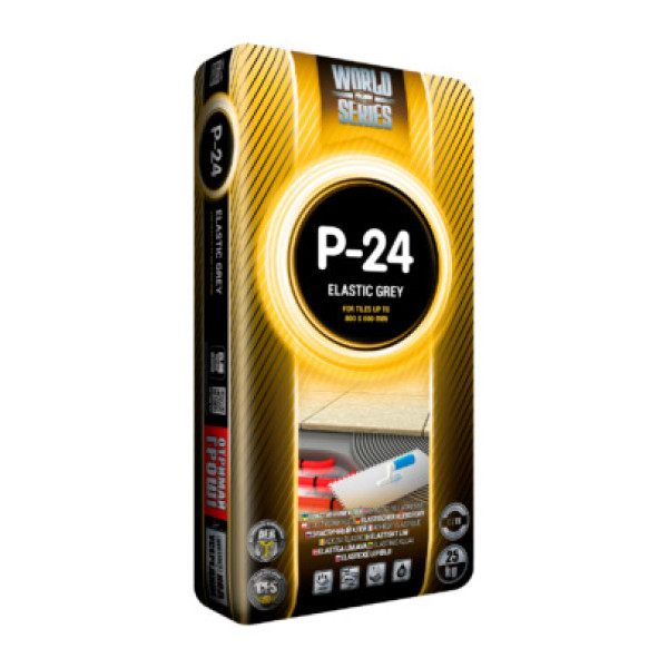 Polimin P-24 Эластичный клей для плитки 25 кг.