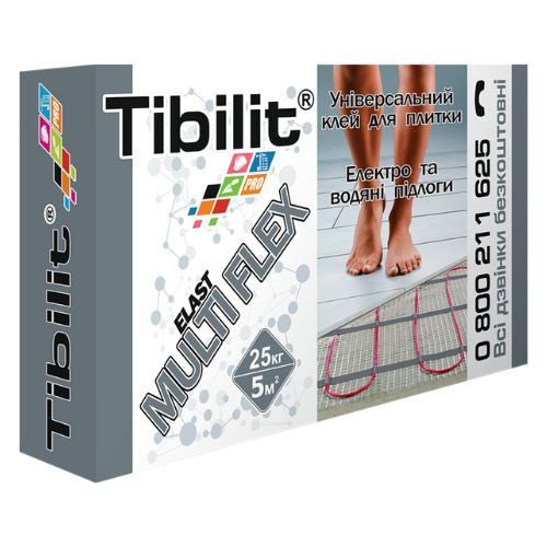 Tibilit Multi Flex Elast Клей для плитки (Тепла підлога), 25кг