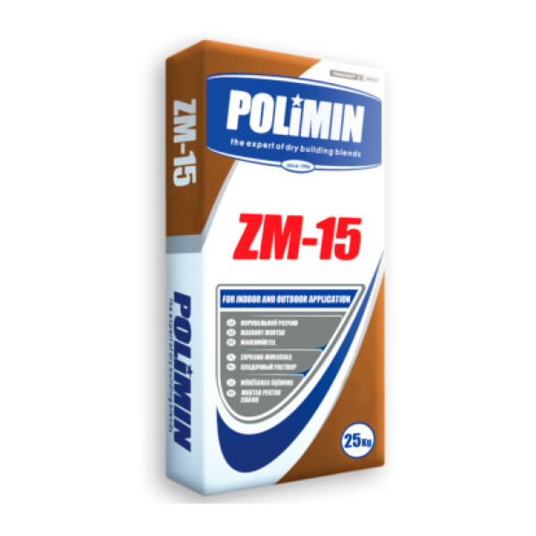 Polimin ZM-15 смесь для кладки 25 кг