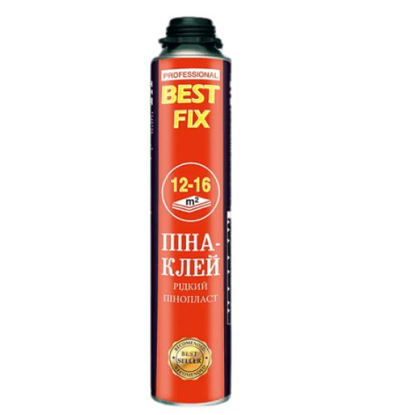 Пена-клей полиуретановая проф.GUN-TYPE BESTFIX 800 мл