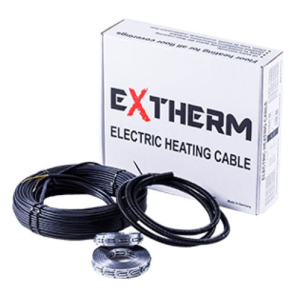 Нагревательный кабель двужильный EXTHERM ETС ECO 20, 70м.п., 1400Вт